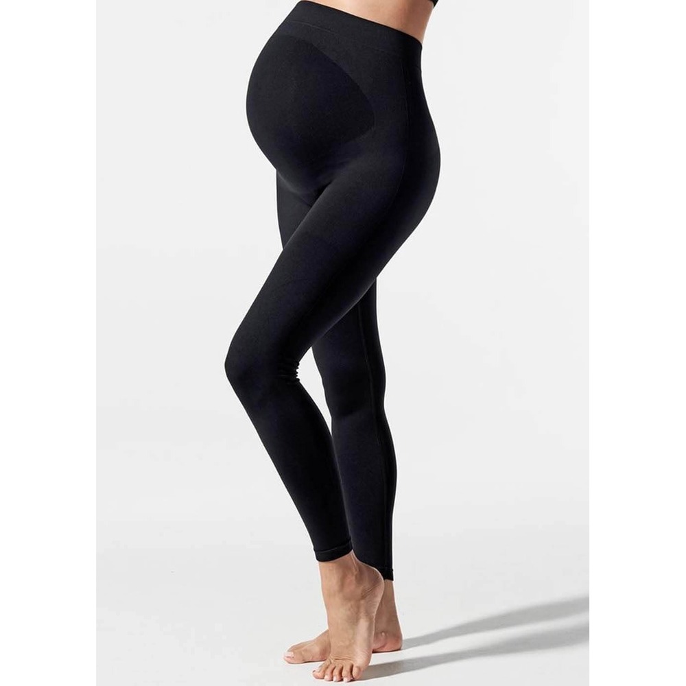 BLANQI Everyday Maternity Support Leggings Medium Black‎ Comfort Stretch